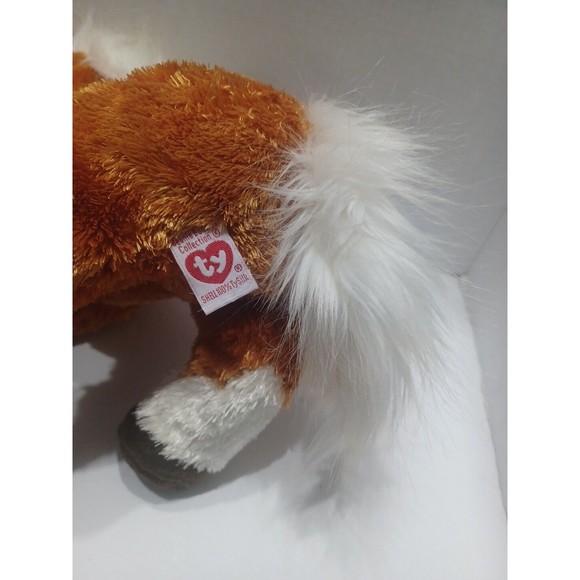 Ty Beanie Buddies Plush Horse Trotter Stuffed Animal 2001 Toy Brown 14” - Picture 9 of 15